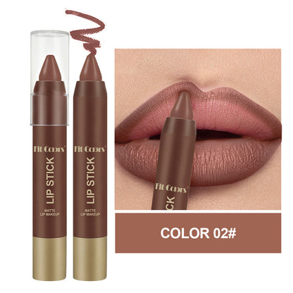 2 in 1 Lip Liner and Lipstick Combo Matte Lipstick Long Lasting Waterproof