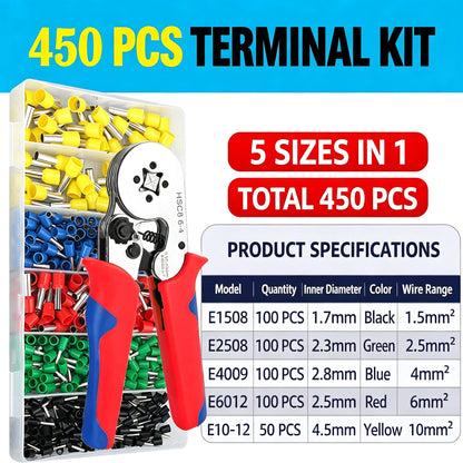 Ferrule Crimping Tool Kit
